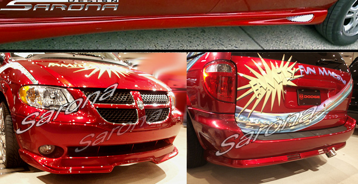 Custom Dodge Caravan Body Kit  Mini Van (2001 - 2006) - $1195.00 (Manufacturer Sarona, Part #DG-007-KT)